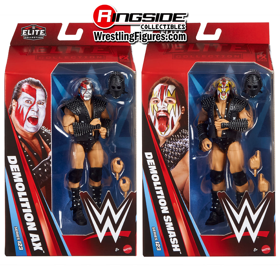 PREORDER Axe and Smash Demolition - WWE Elite 123 Action Figure