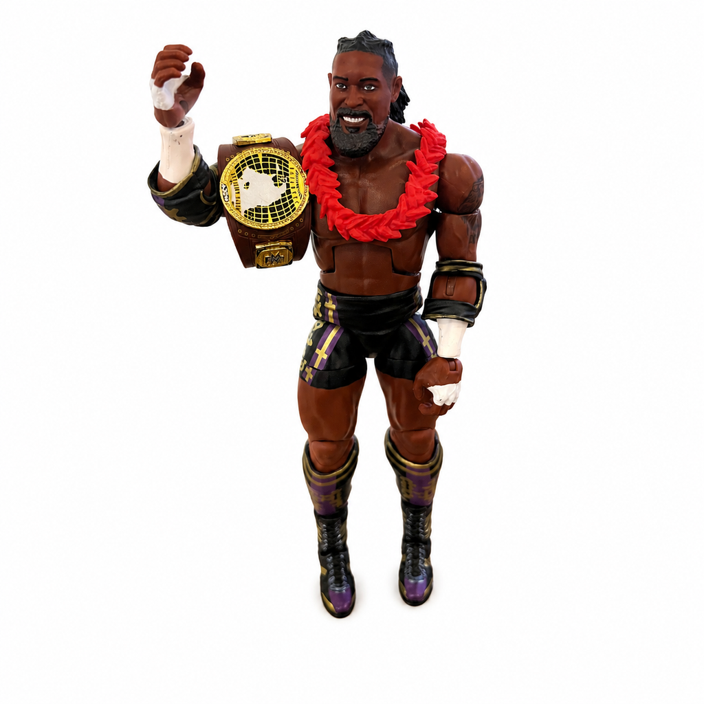 Oba Femi WWE Elite 121 Out Of Box Action Figure Mattel 5