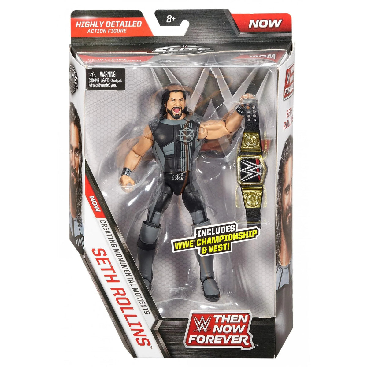 Seth Rollins WWE Elite Then Now Forever Action Figure Mattel