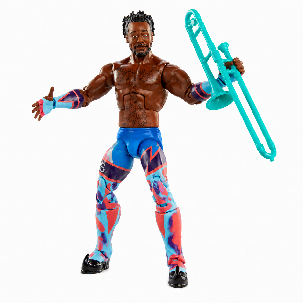Xavier Woods WWE Elite 79 Out Of Box Action Figure Mattel 5