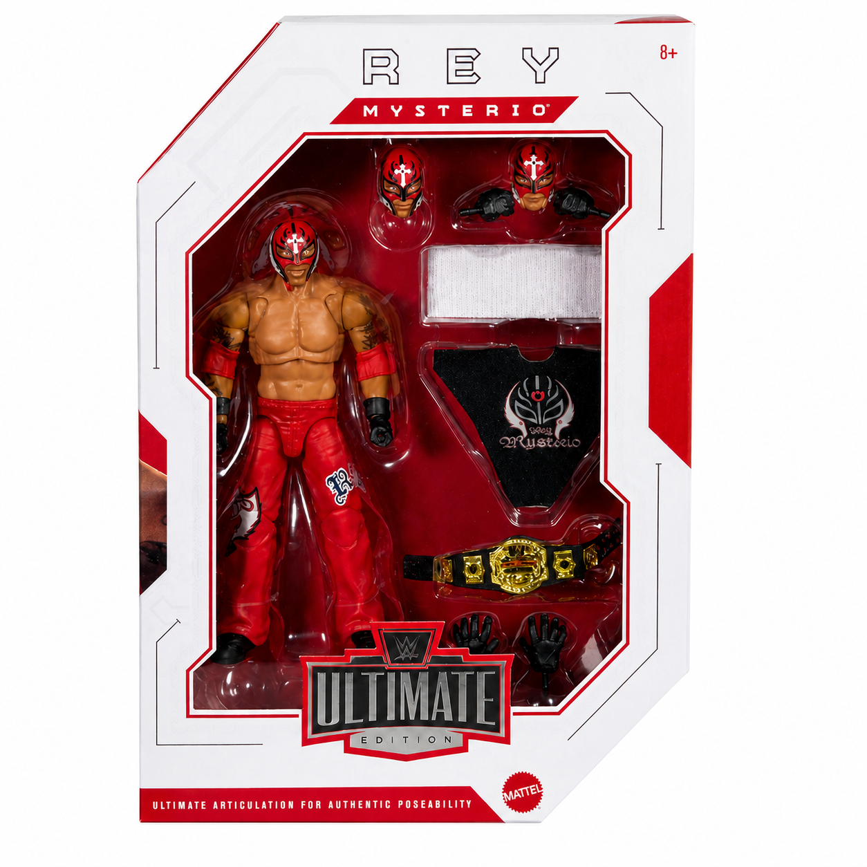 Rey Mysterio WWE Ultimate Edition Best Of 9 Action Figure Mattel