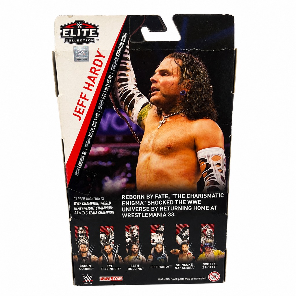 Jeff Hardy WWE Elite 57 Action Figure Mattel