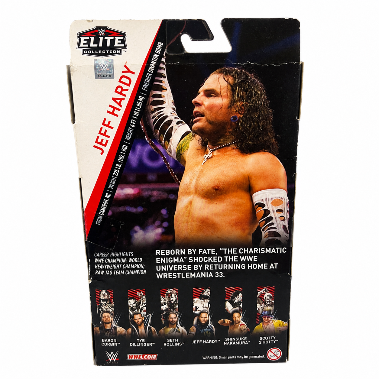Jeff Hardy WWE Elite 57 Action Figure Mattel