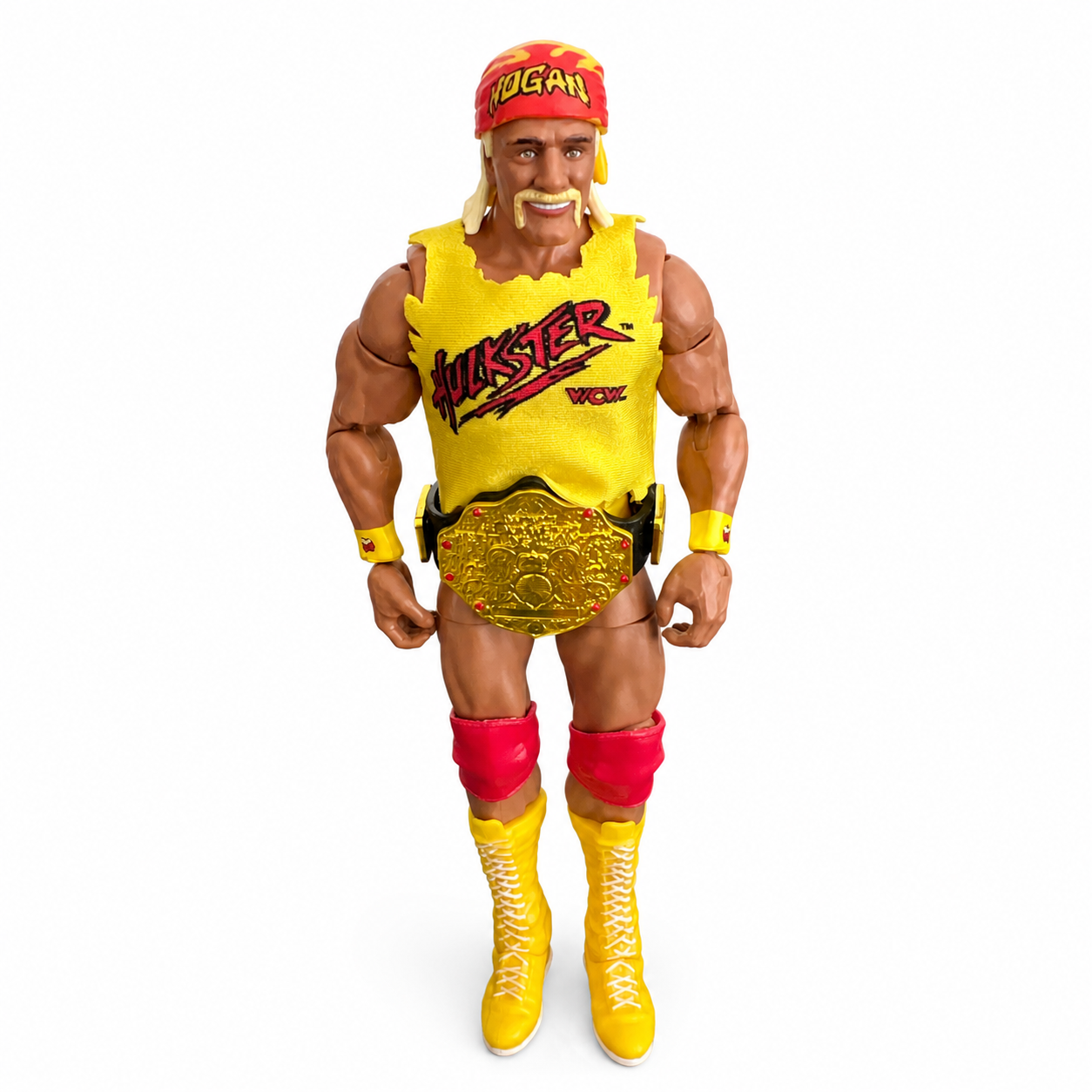 Hulk Hogan WWE Elite Monday Night Wars Out Of Box Action Figure Mattel 3