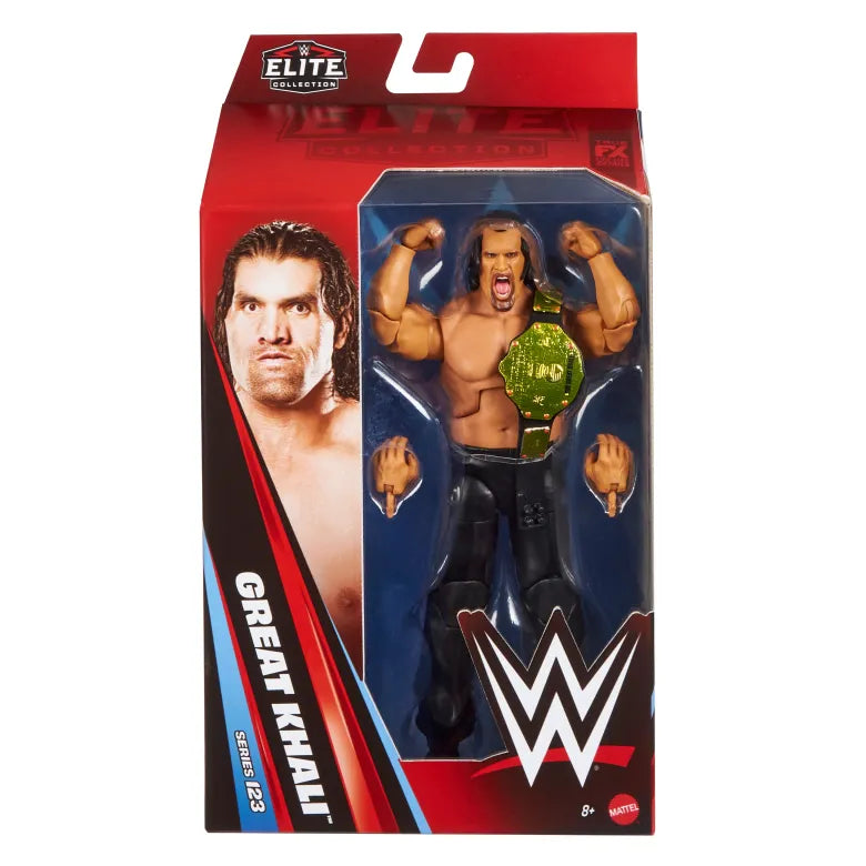 Great Khali WWE Elite 123 Action Figure Mattel