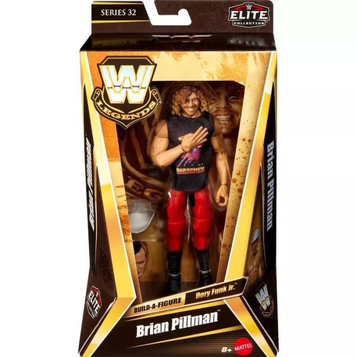 Brian Pillman WWE Elite Legends Action Figure Mattel