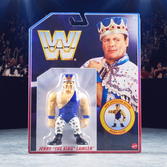 Jerry The King Lawler - WWE Retro 2025 Wave Action Figure