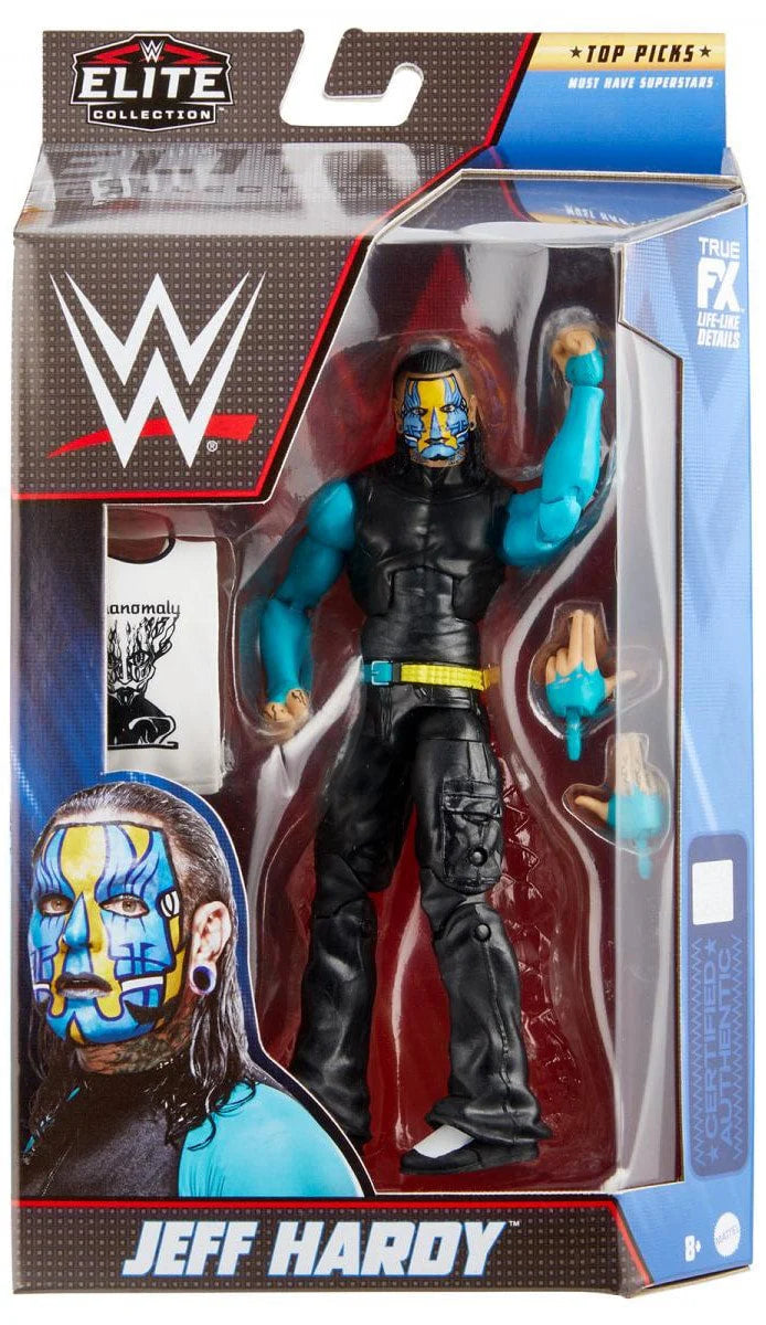 Jeff Hardy WWE Elite Top Picks Action Figure