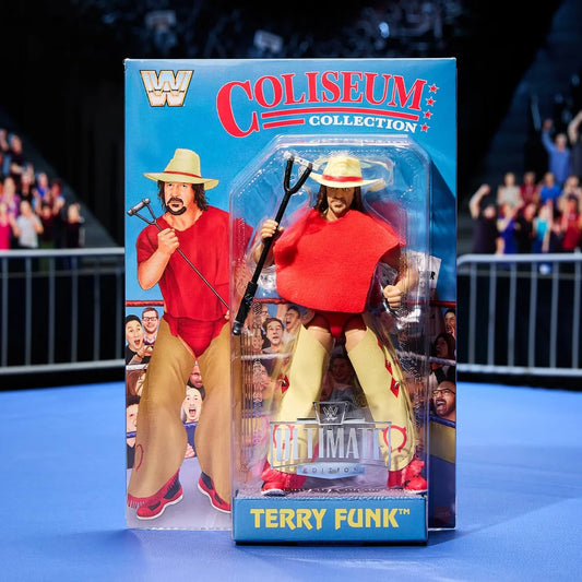 Terry Funk WWE Coliseum Collection Ultimate Edition Action Figure