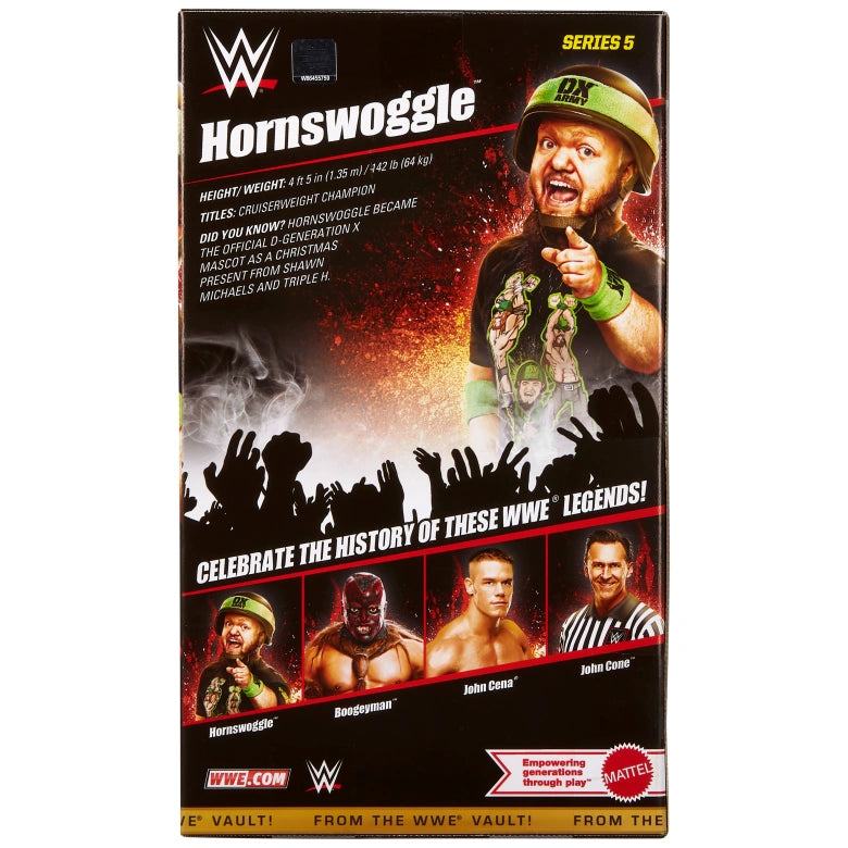 Hornswoggle WWE From the Vault Exclusive Series 5 Action Figure Mattel