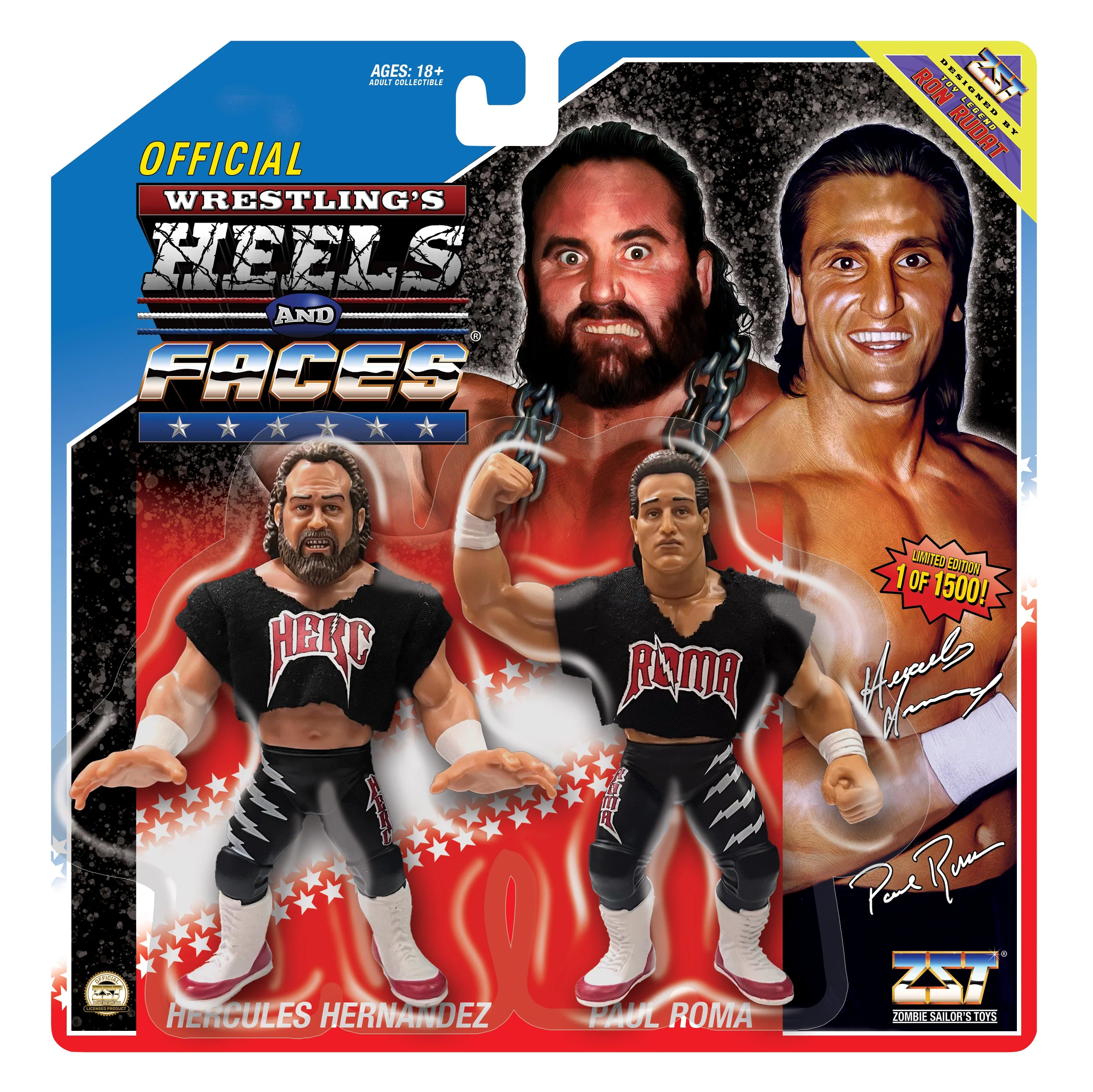 Herc Roma Power and Glory Heels and Faces Series 2 Pack Action Figure WWE
