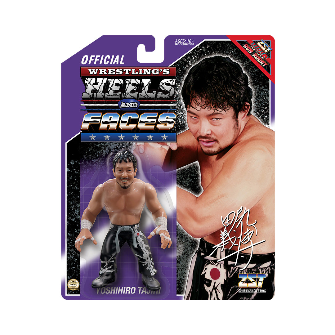 Tajiri Heels and Faces Series 4 Scale Retro Action Figure WWE