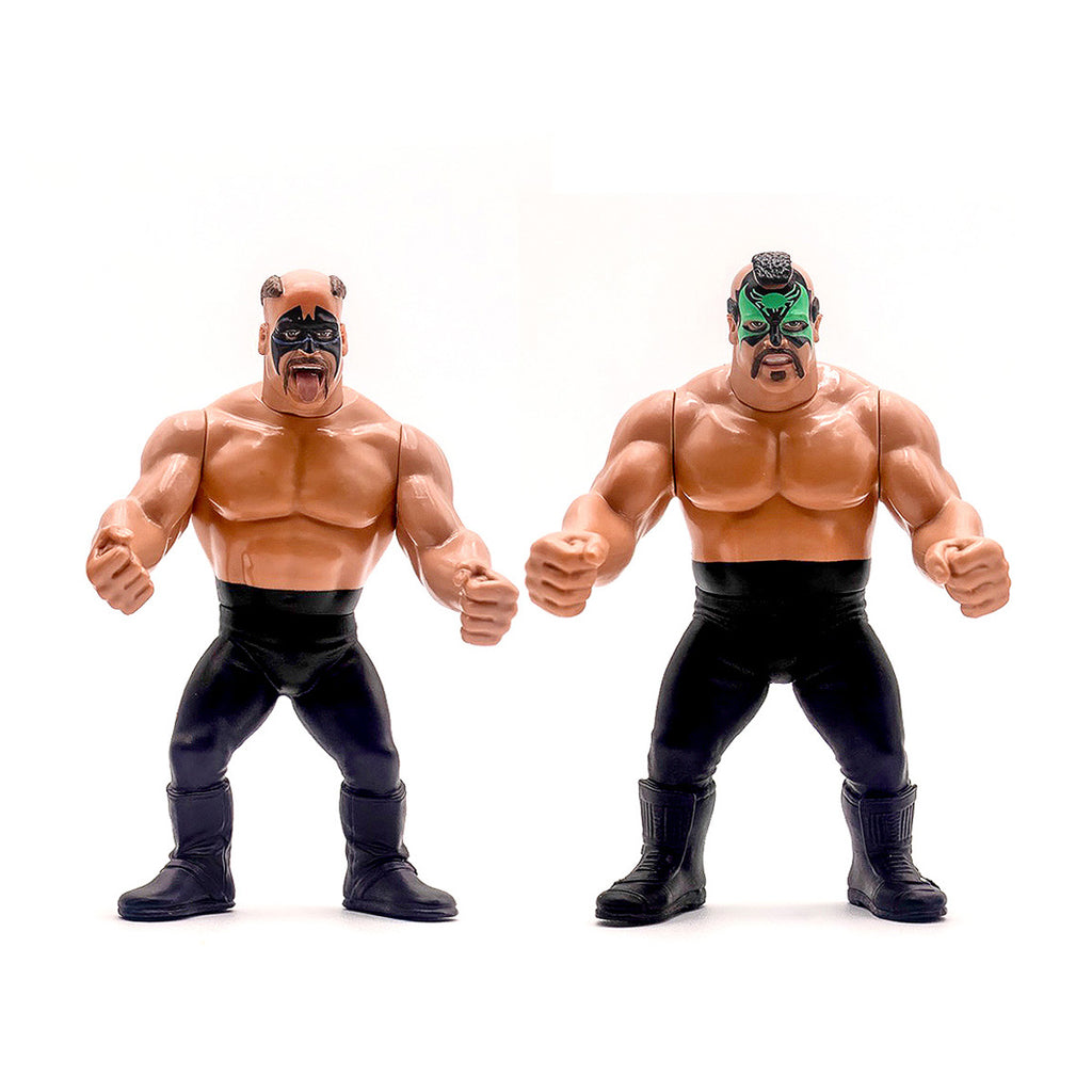 The Road Warriors Heels and Faces 2 Pack ZST Retro Action Figures WWE