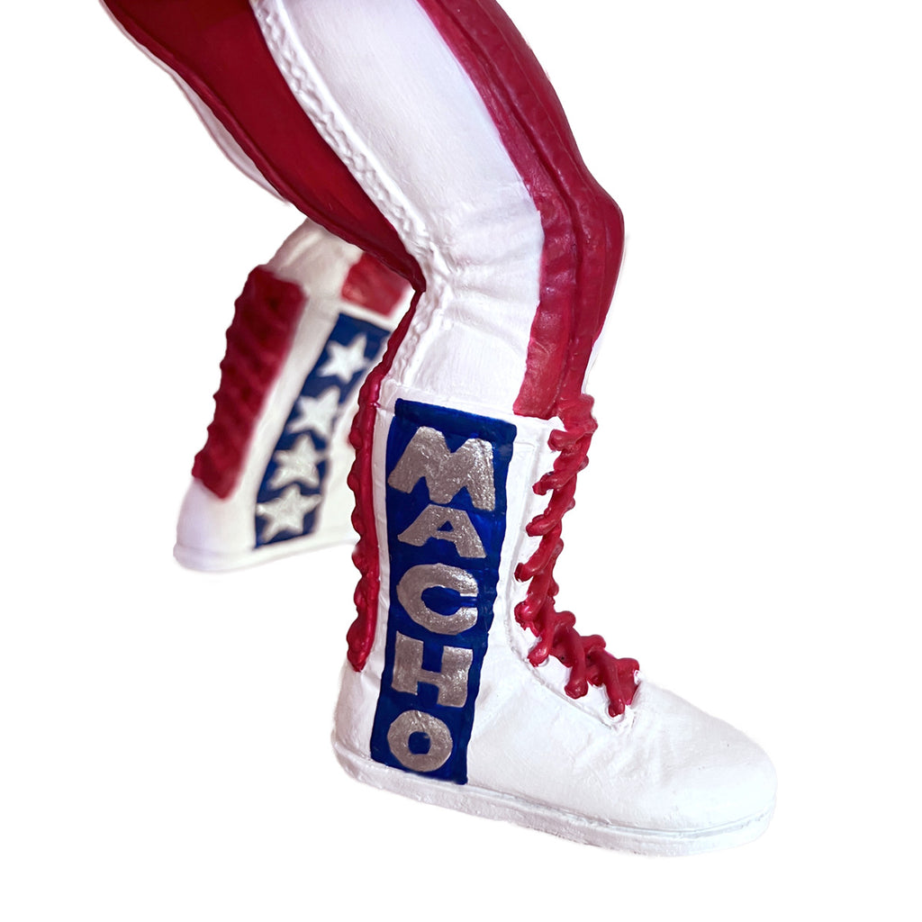 PREORDER Macho Man Randy Savage USA Heels and Faces Action Figure of 1000 Retro WWE