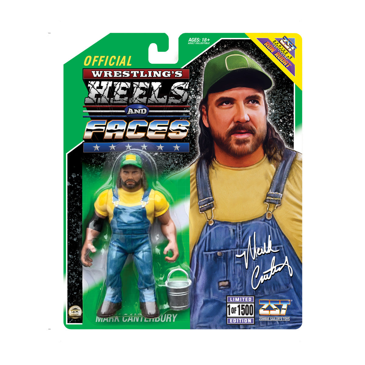 Henry Godwin Heels and Faces Series 1 of 1500 Scale Retro Action Figure WWE