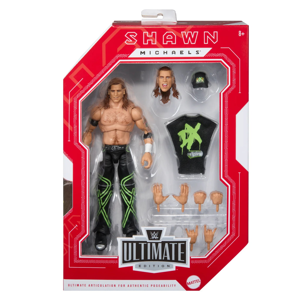 Shawn Michaels WWE Ultimate Edition Legends DX Action Figure Mattel