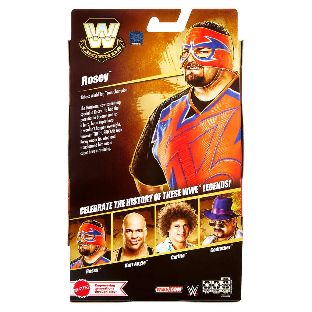 Rosey CHASE WWE Elite Legends 26 Action Figure