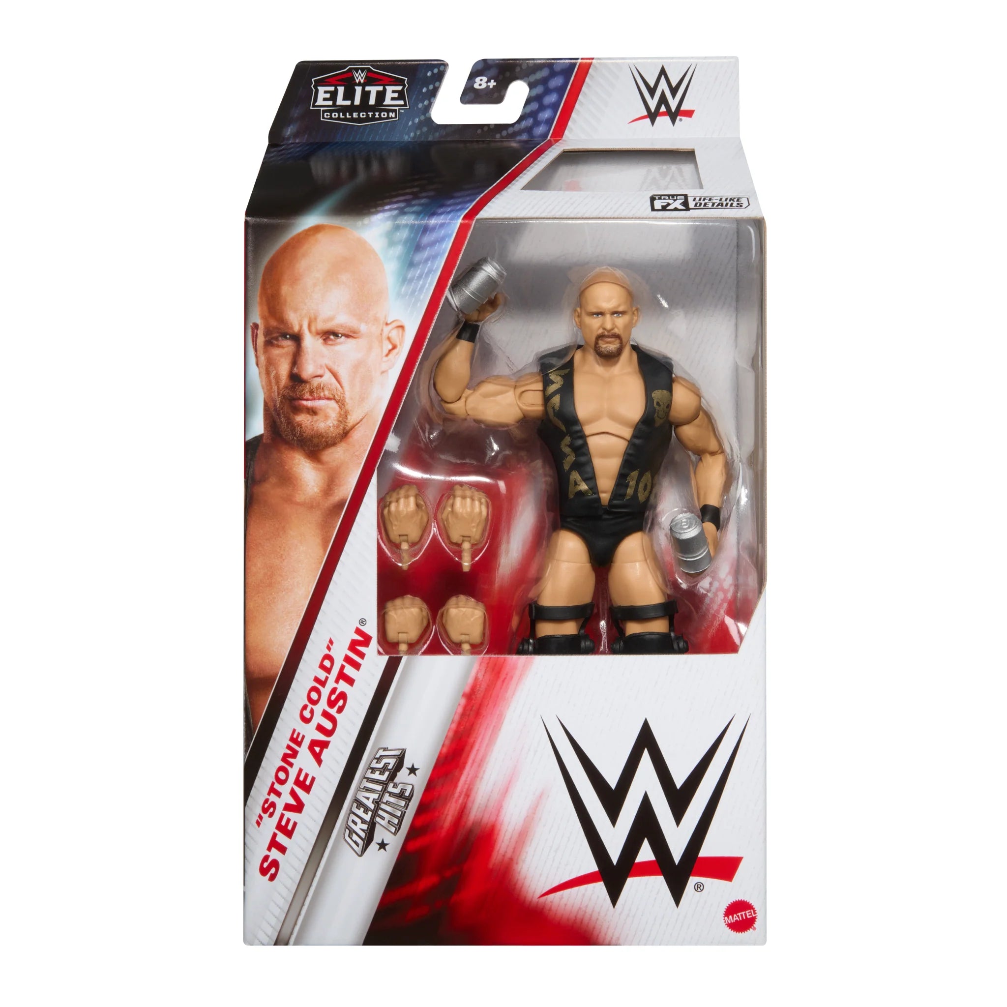 Stone Cold Steve Austin WWE Elite Greatest Hits 8 Action Figure Mattel
