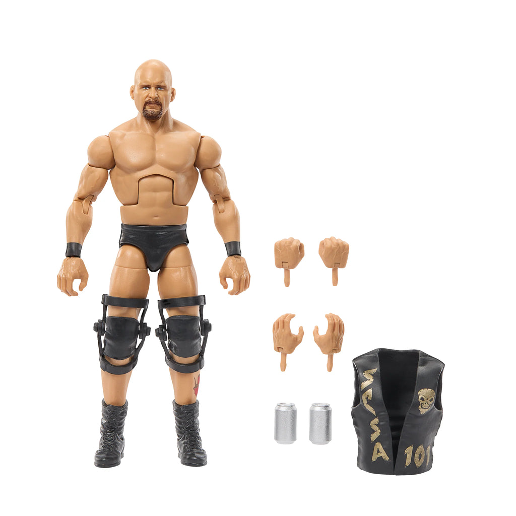 Stone Cold Steve Austin WWE Elite Greatest Hits 8 Action Figure Mattel