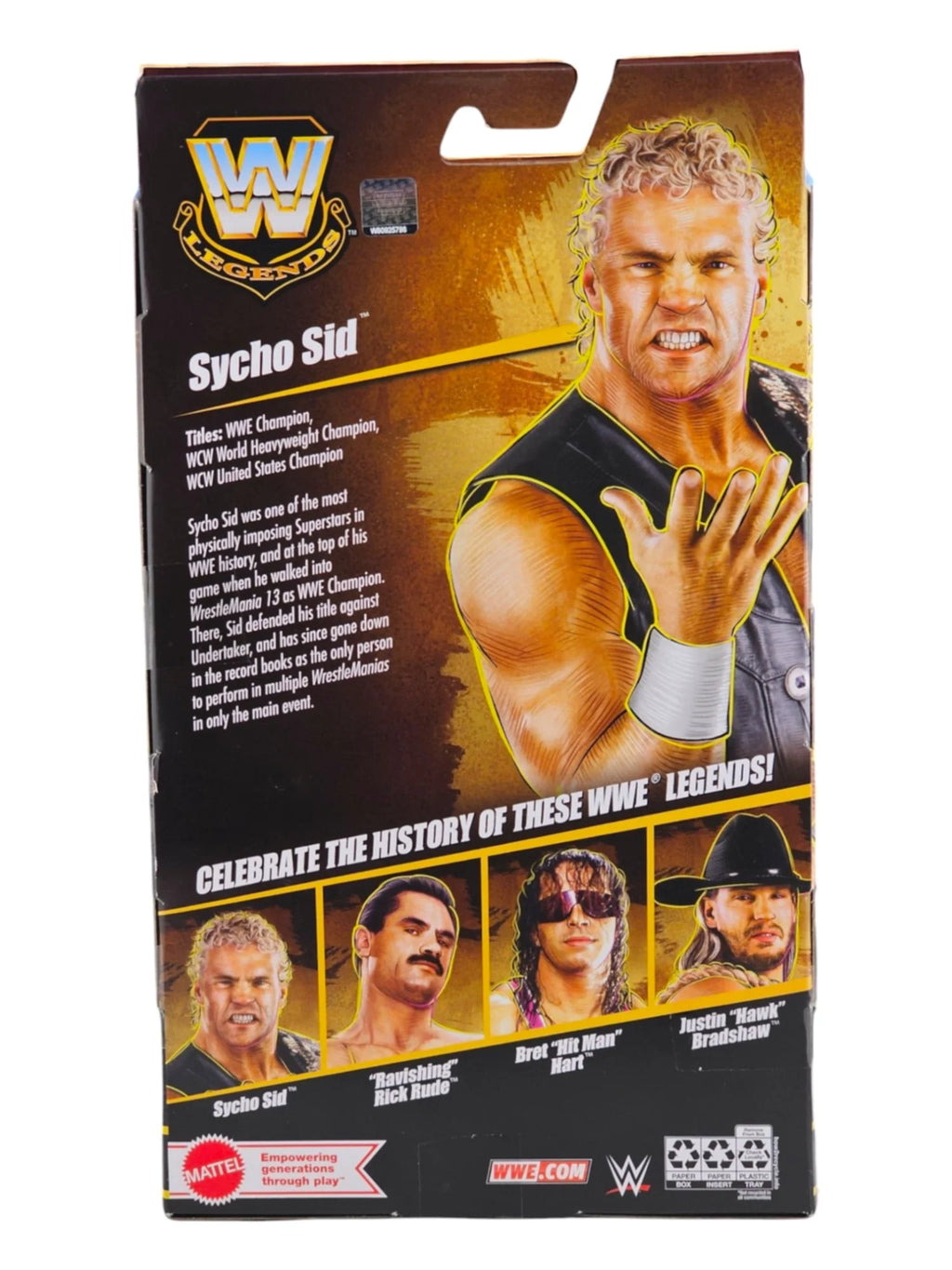Sycho Sid WWE Elite Legends 25 Action Figure
