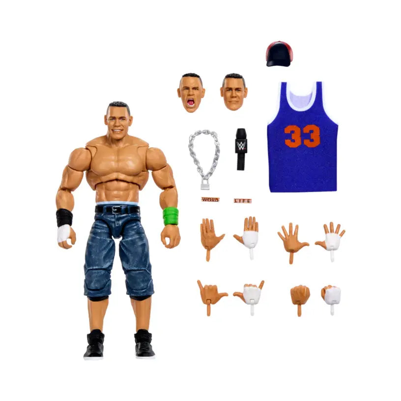 John Cena WWE Ultimate Edition Fan Takeover Out Of Box Action Figure Mattel 4