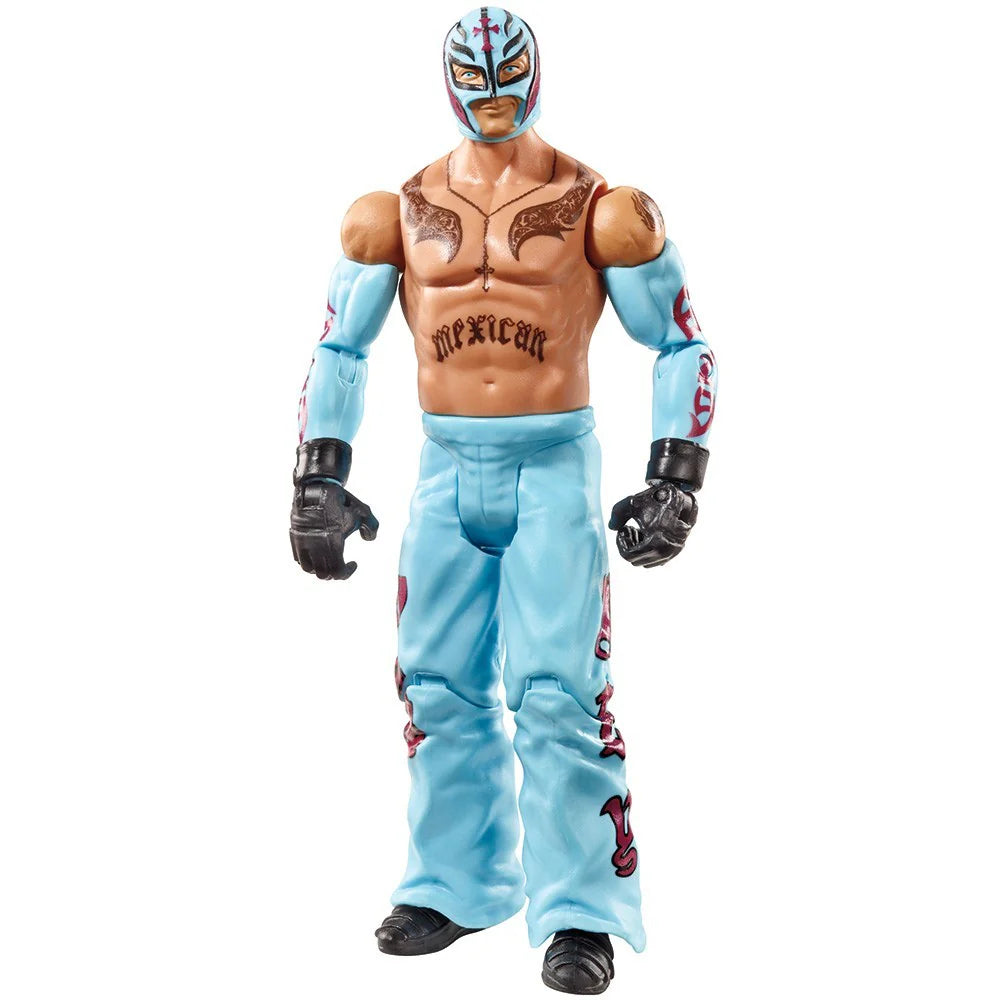 Rey Mysterio Light Blue WWE Out Of Box Action Figure Mattel