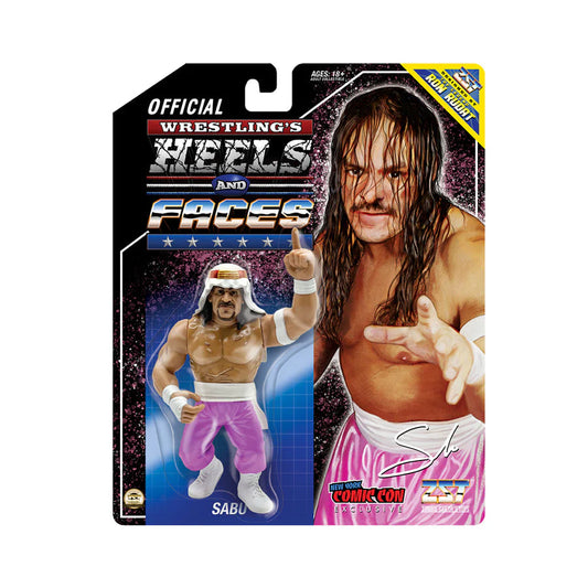 Sabu (Pink Pants) - Heels and Faces SDCC Exclusive - Scale Retro Action Figure WWE