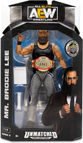Brodie Lee AEW Unmatched 3 Action Figure Scale WWE