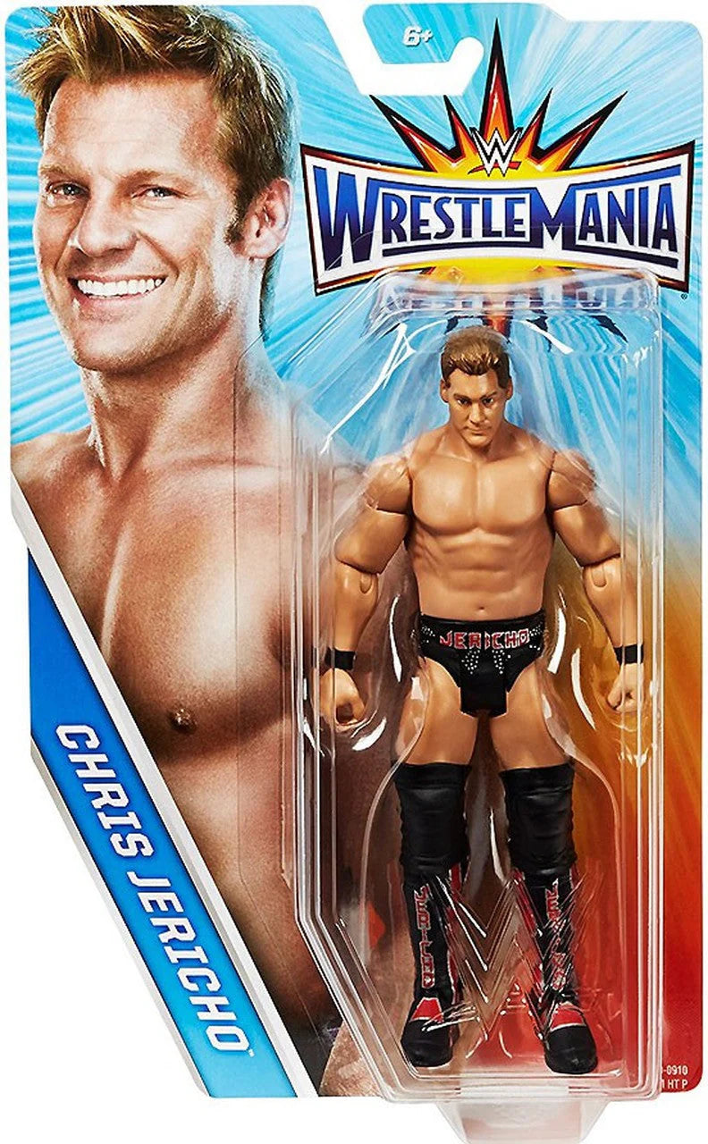 Chris Jericho WWE Basic Series Wrestlemania Action Figure Mattel