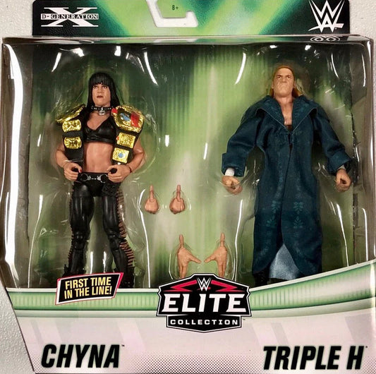 DX Triple H and Chyna - WWE Elite 2 Pack Action Figures