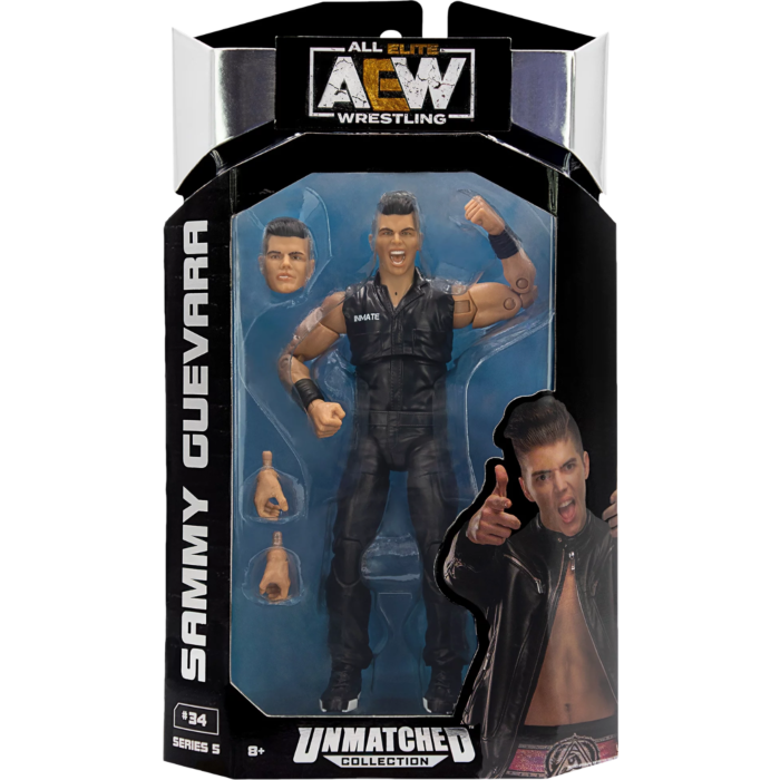 Sammy Guevara- AEW Unmatched 5 Action Figure - Scale WWE
