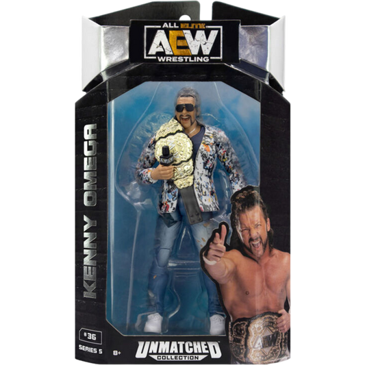 Kenny Omega - AEW Unmatched 5 Action Figure - Scale WWE