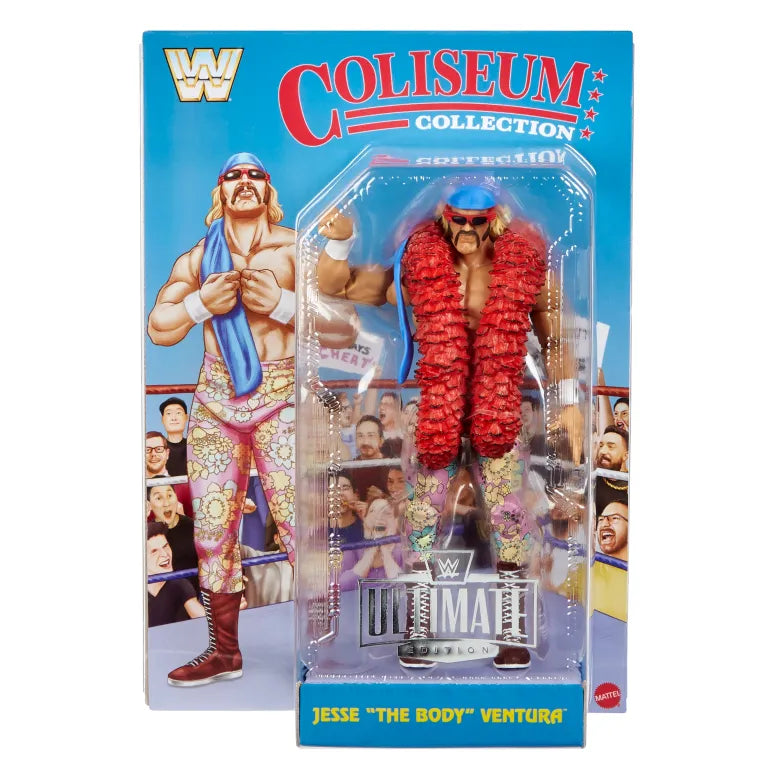 Ships in 1 Week Jesse Ventura - Coliseum Collection WWE Exclusive Action Figure
