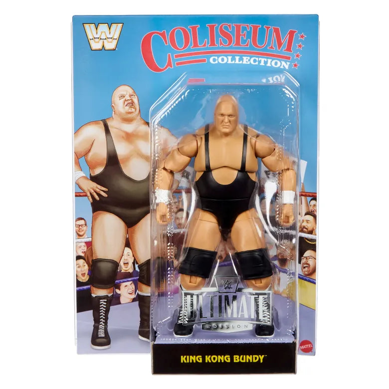 King Kong Bundy Coliseum Collection WWE Ultimate Edition Action Figure