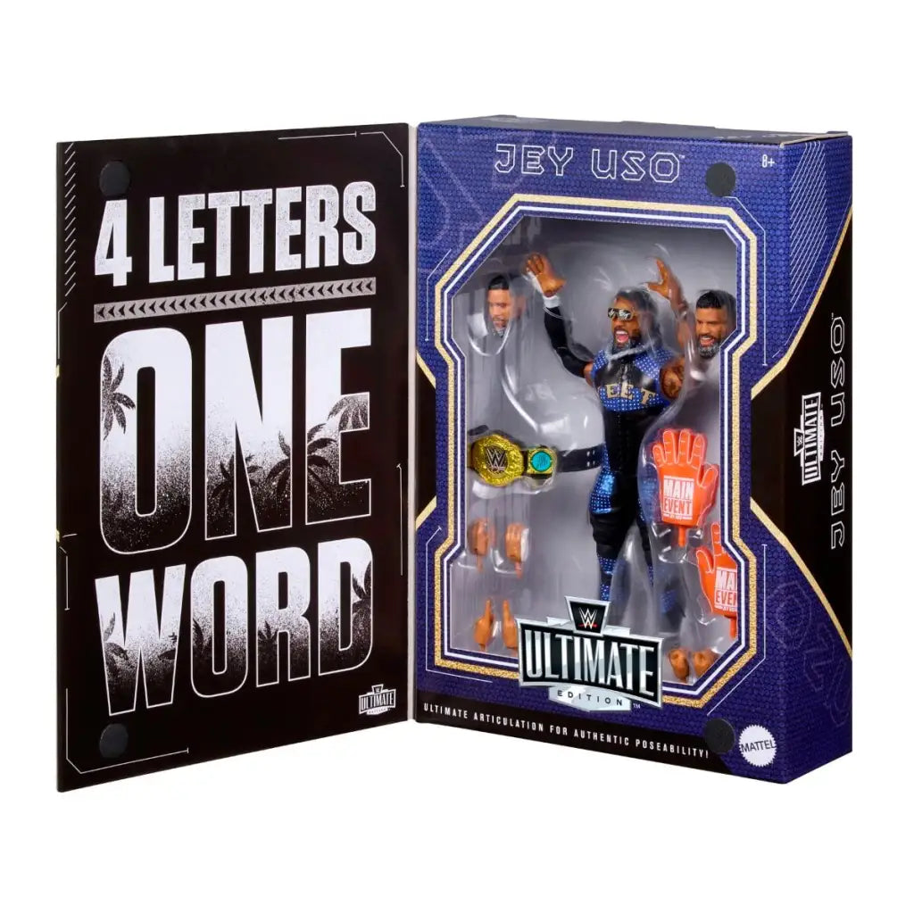 PREORDER Jey Uso WWE Ultimate Edition Exclusive Action Figure Mattel