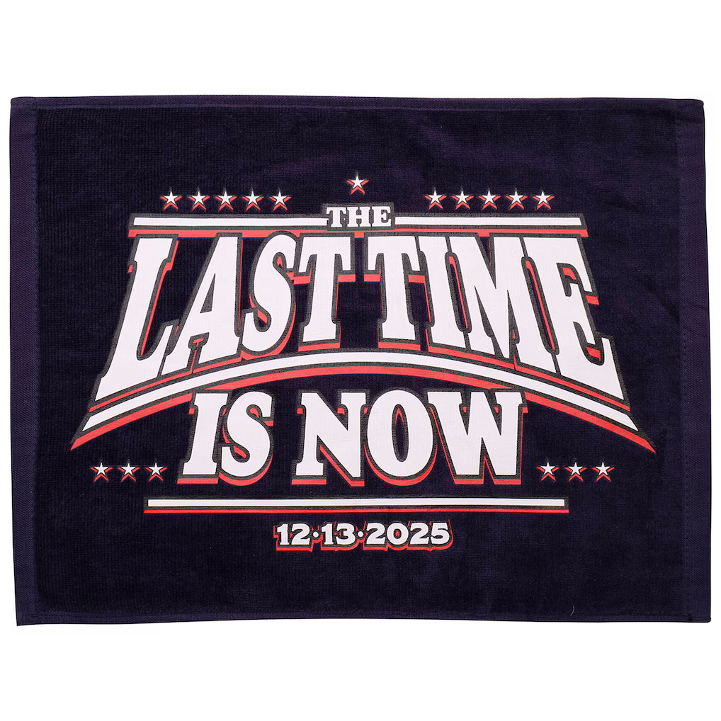 WWE John Cena Farewell Tour Final Match Washington D.C. Towel & Wristband Set