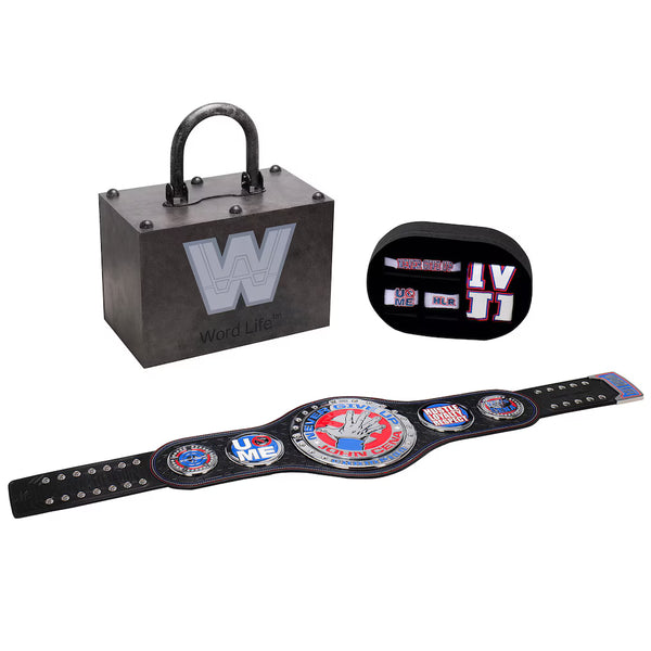 WWE John Cena Legacy Championship Collectors Title Replica Belt 487/500 COMPLETE