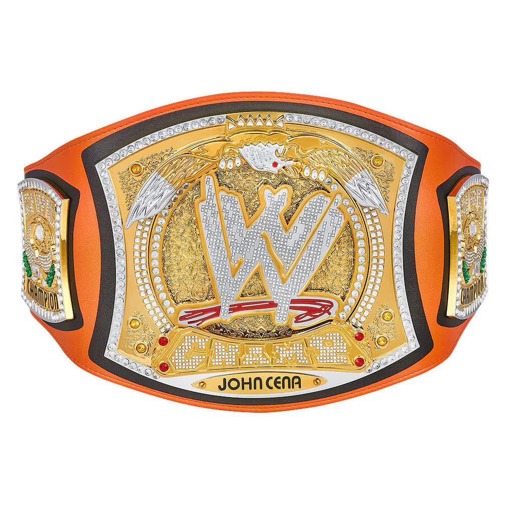 WWE John Cena Signature Series Championship Replica Title Belt WWE Authentic