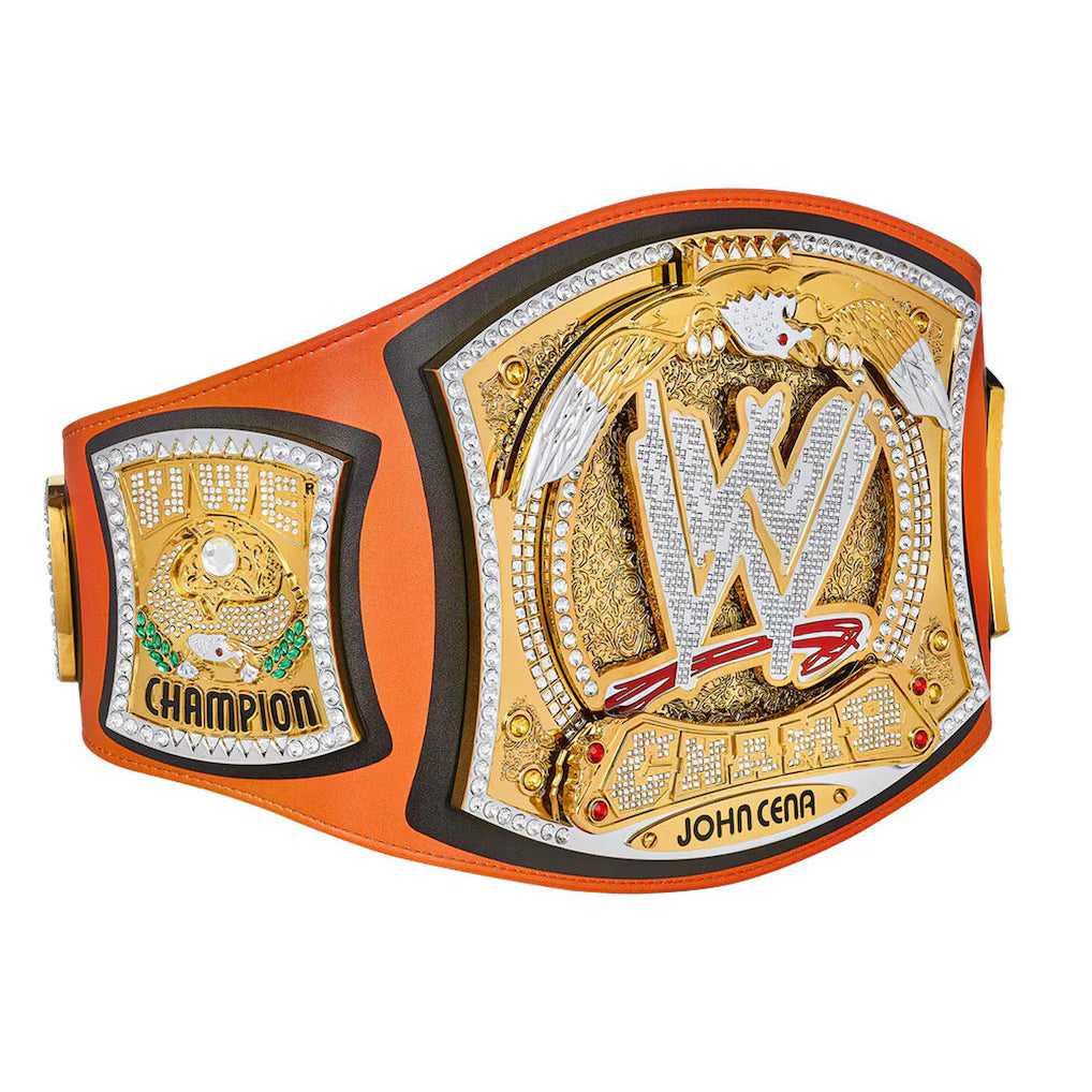 WWE John Cena Signature Series Championship Replica Title Belt WWE Authentic