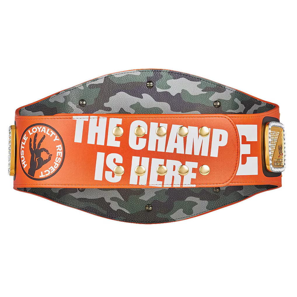 WWE John Cena Signature Series Championship Replica Title Belt WWE Authentic