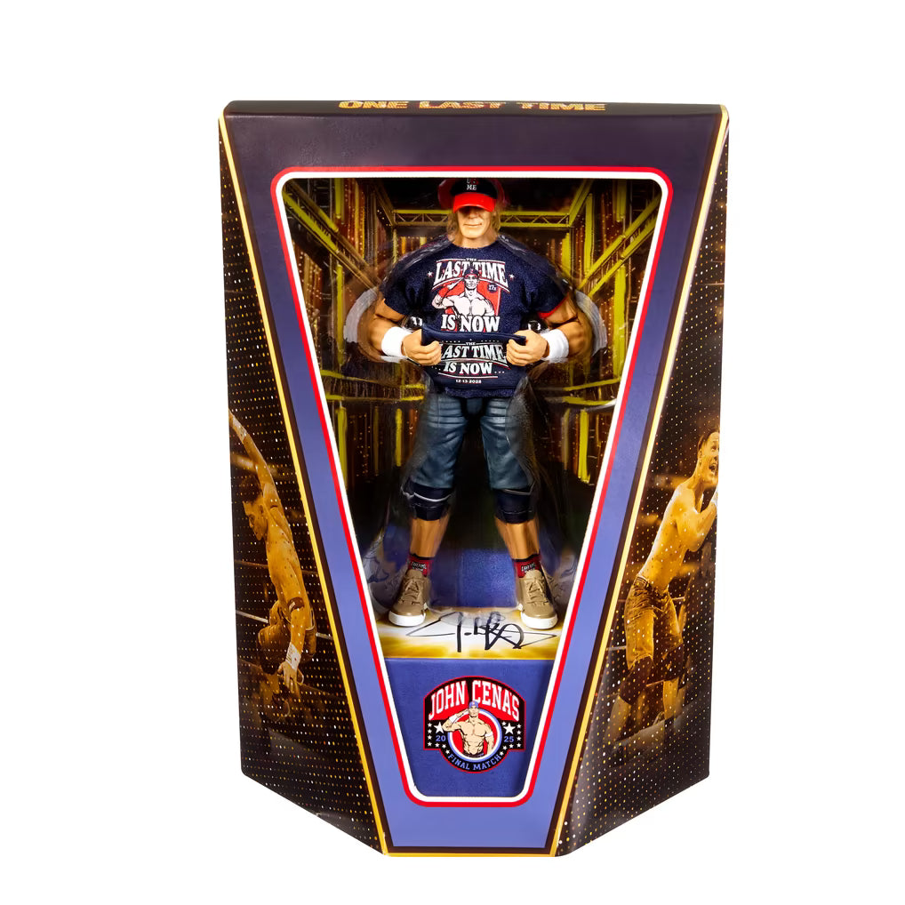 PREORDER John Cena WWE Ultimate Edition Last Time Is Now Retirement Action Figure