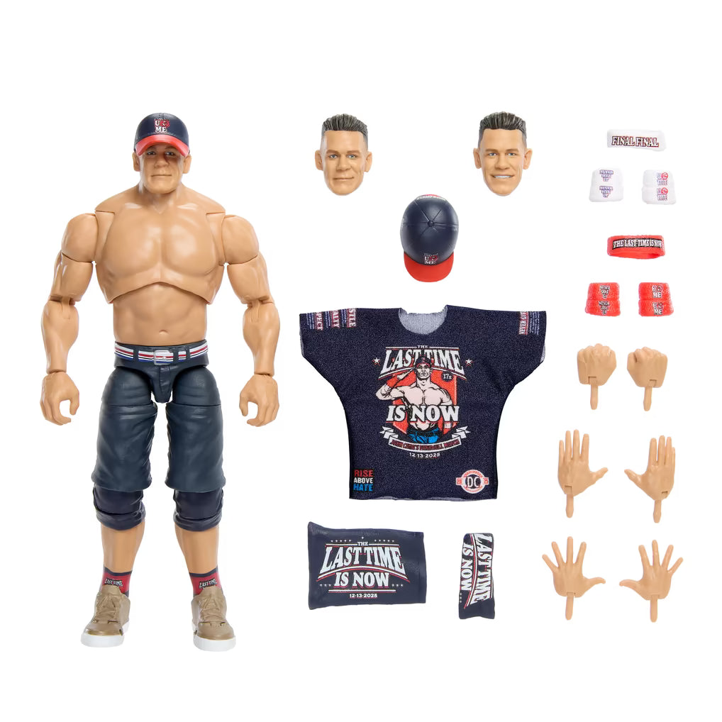 PREORDER John Cena WWE Ultimate Edition Last Time Is Now Retirement Action Figure