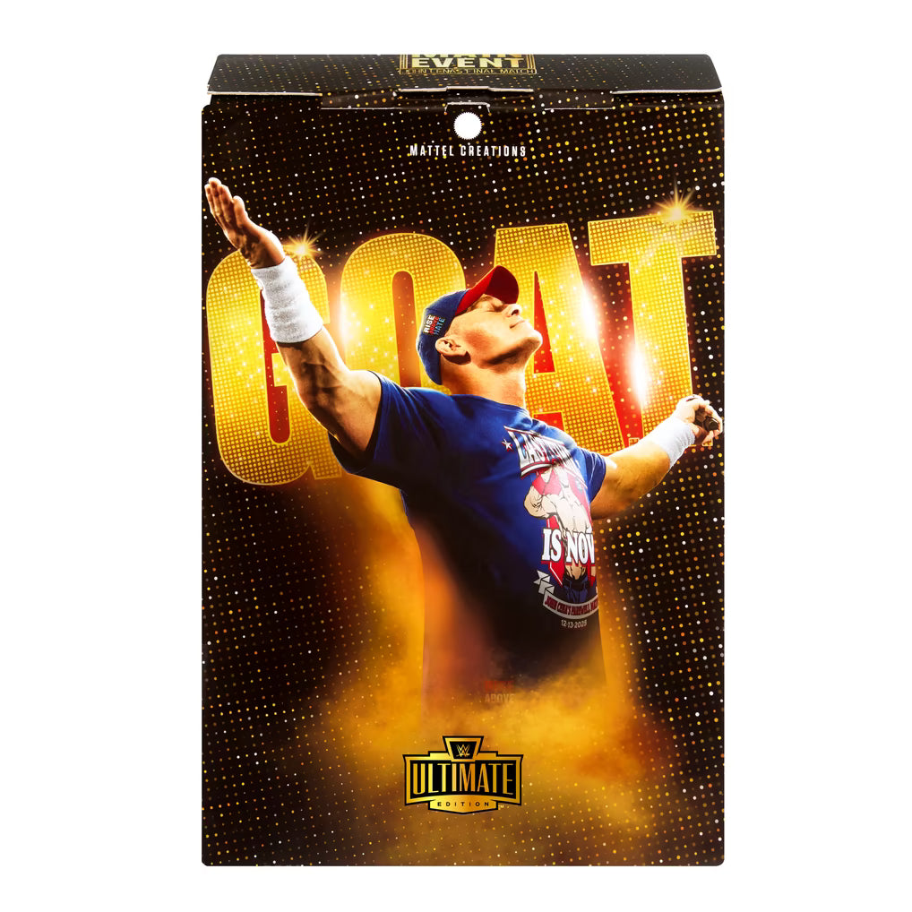PREORDER John Cena WWE Ultimate Edition Last Time Is Now Retirement Action Figure