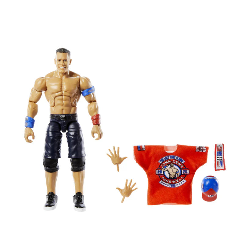 John Cena WWE Elite Last Time Is Now Retirement 2025 Action Figure