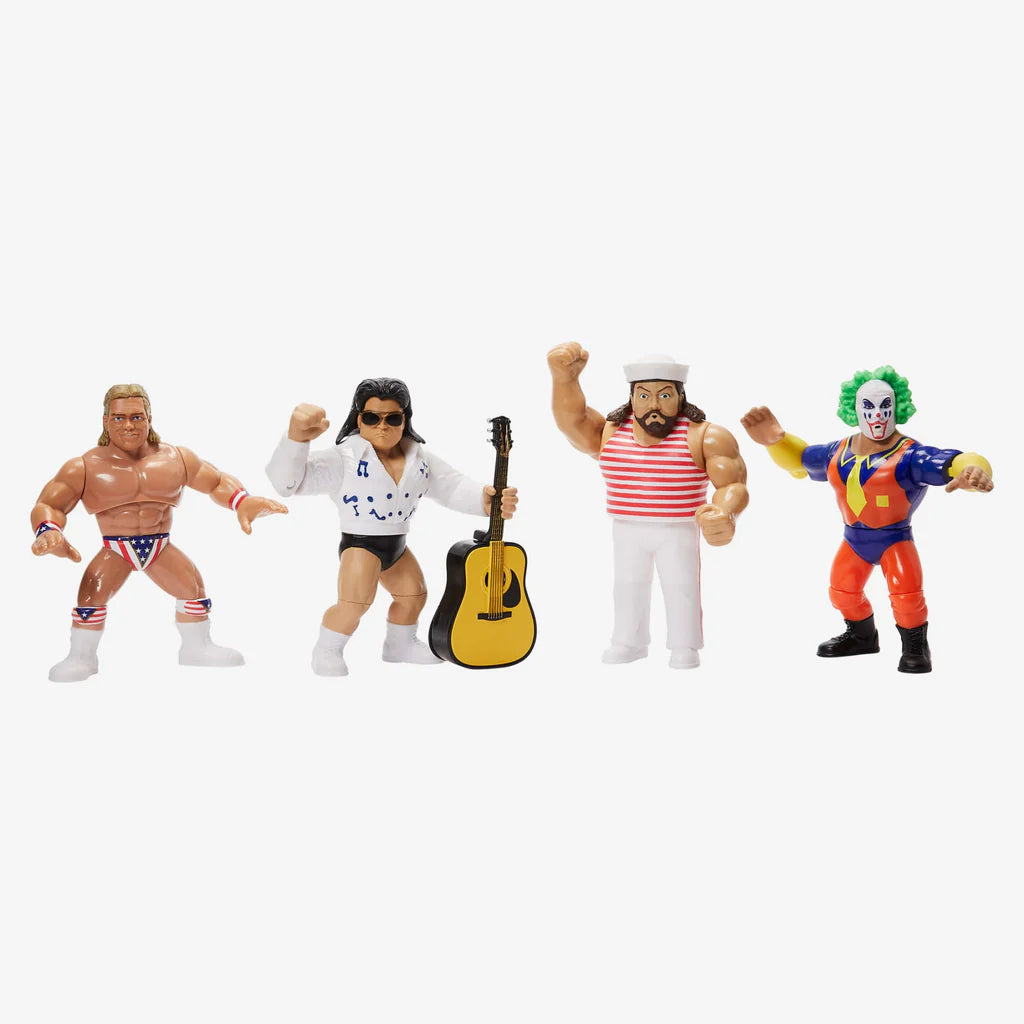 WWE Retros Series 3 Action Figures Set of 4