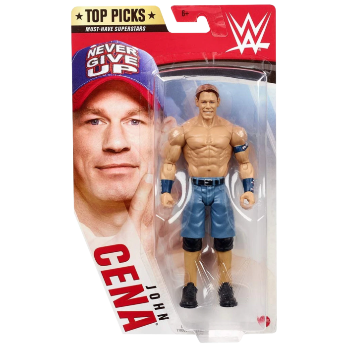 John Cena WWE Basic Series Top Picks Action Figure Mattel