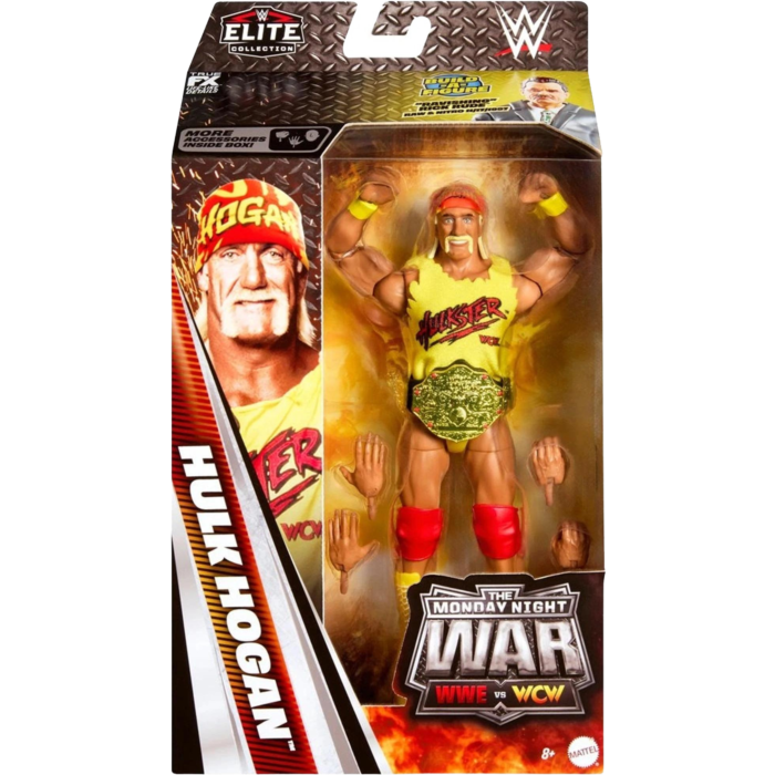 Hulk Hogan WWE Elite Monday Night Wars Action Figure Mattel
