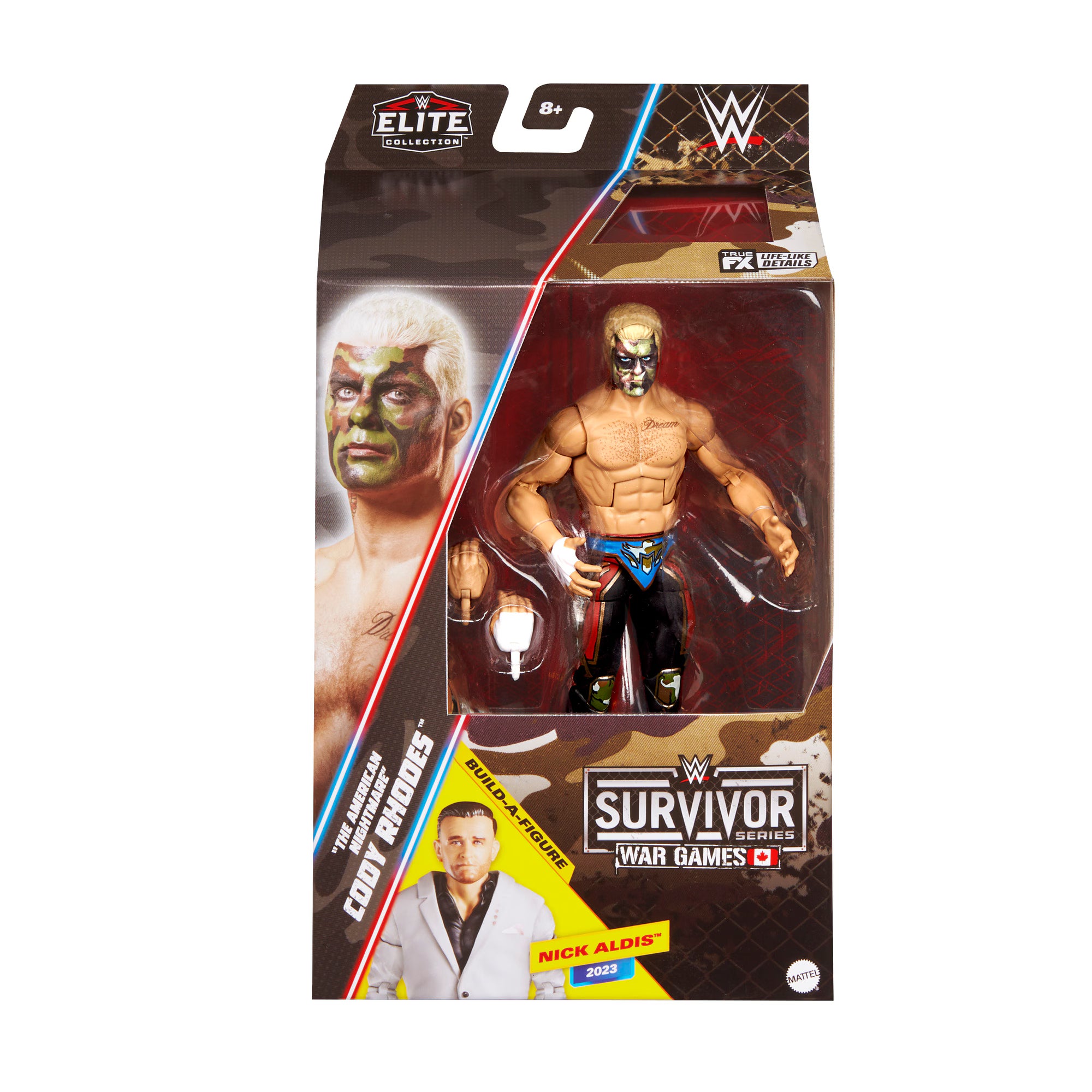 Damaged Box No BAF Cody Rhodes WWE Elite Survivor Series Action Figure