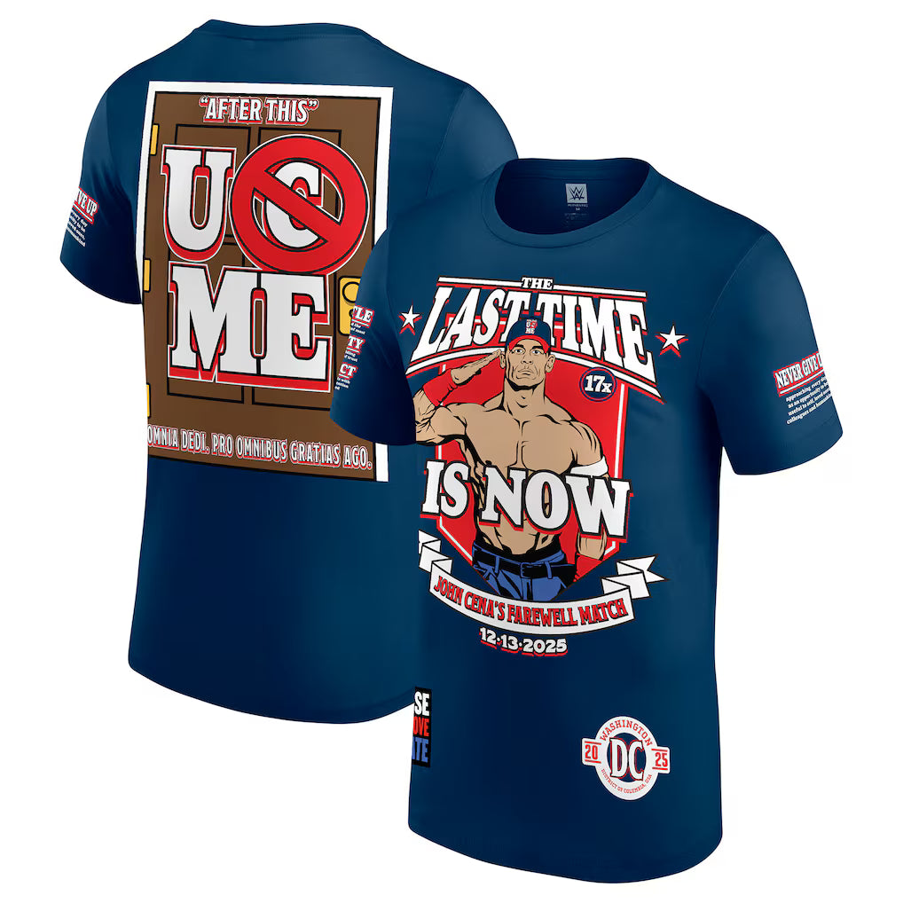 John Cena Retirement Bundle Shirt Hat Arm Bands Towel Final Match