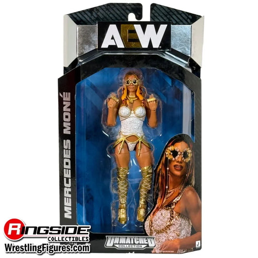 Ships in 1 - 2 Weeks Mercedes Mone AEW Unmatched 12 Action Figure - Scale WWE
